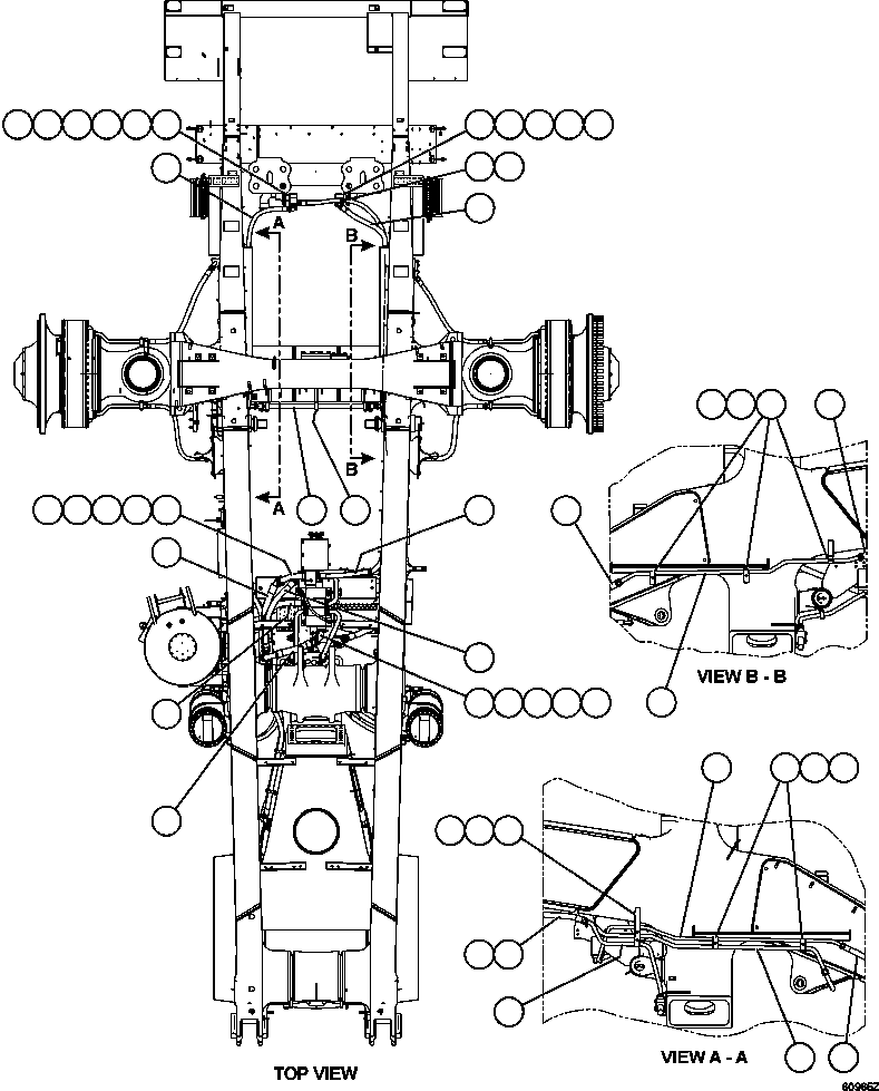 Трубка EM4629 KOMATSU