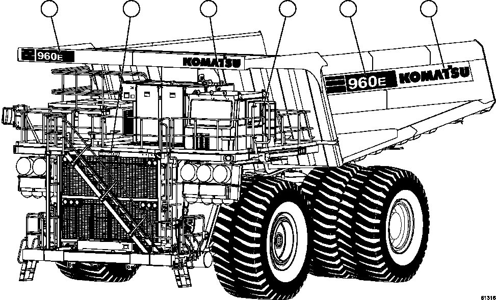 Монтажная пластина EM7216 KOMATSU