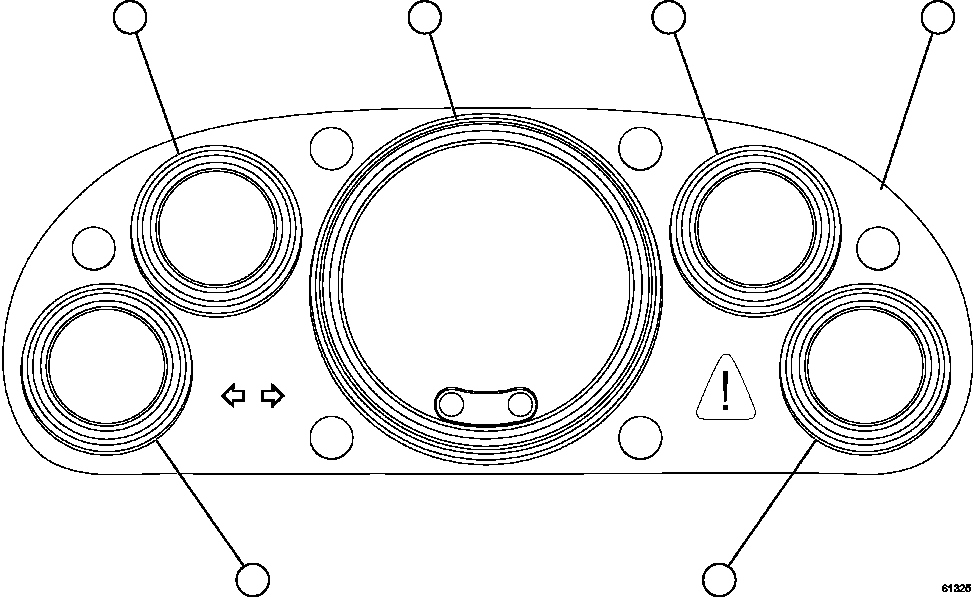 GAUGE, DRIVE SYSTEM TEMPERATURE PC1934 KOMATSU