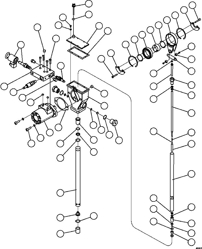 PLUNGER, ROD 58F-90-00080 KOMATSU