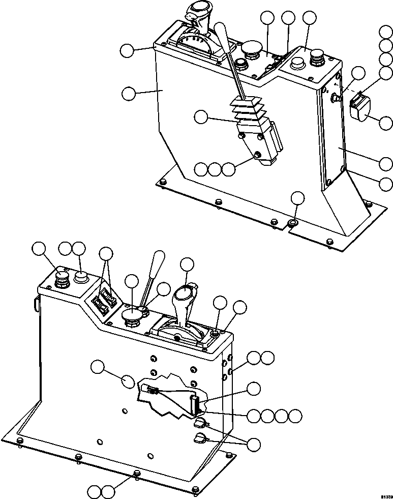 BUTTON, PUSH-PULL (RETARD SPEED CONTROL) 58B-58-40000 KOMATSU