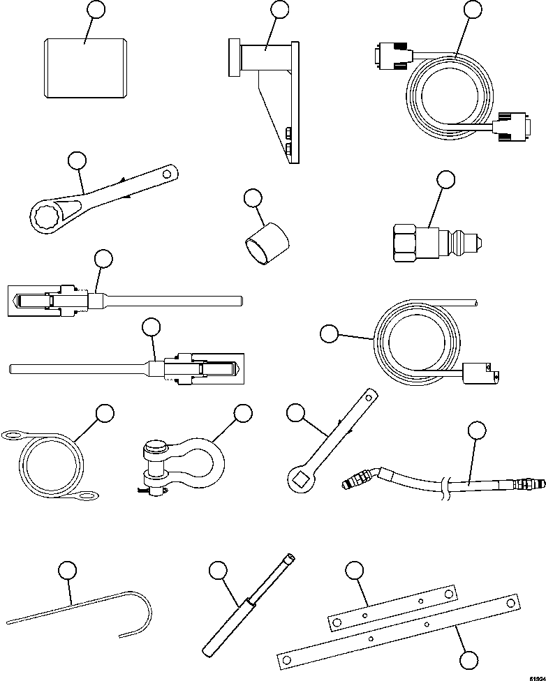 HOSE (HOIST SYSTEM FLUSHING) XB5775 KOMATSU