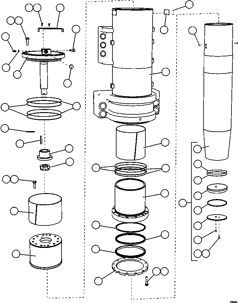 PLUG, PISTON EM3159 KOMATSU