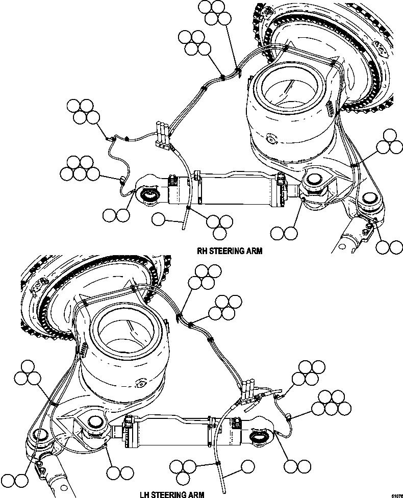 Прямой фитинг WB0575 KOMATSU