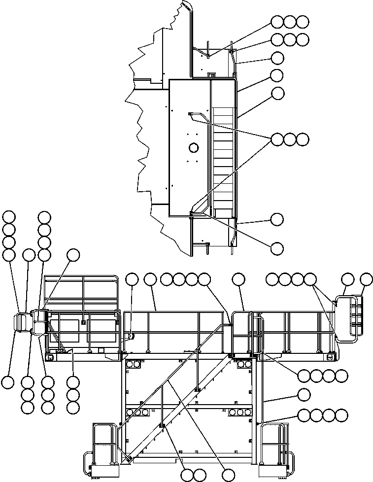 Поручень EJ7877 KOMATSU