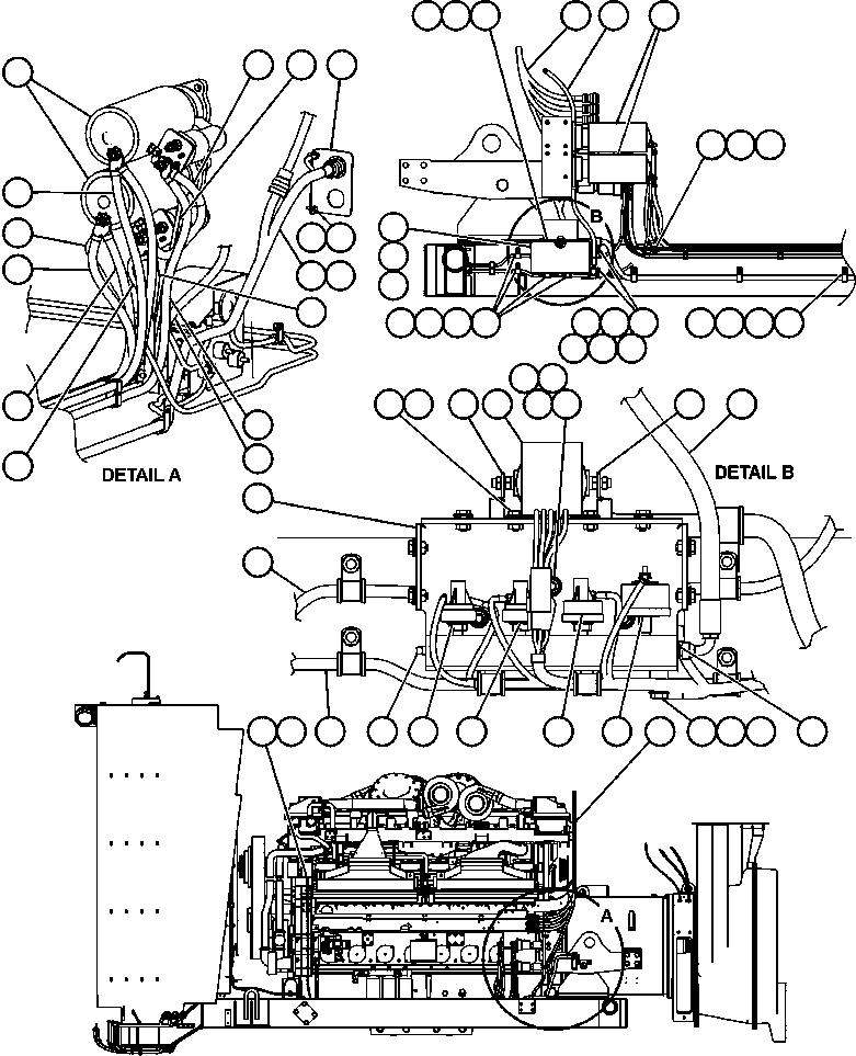 Кабель CH4514 KOMATSU