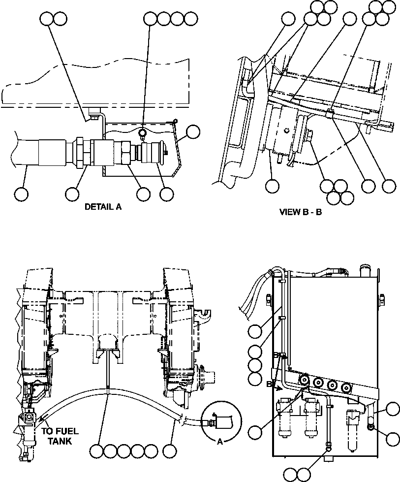 ADAPTOR, PIPE - 1 1/4" TO 1 1/2" WB1187 KOMATSU