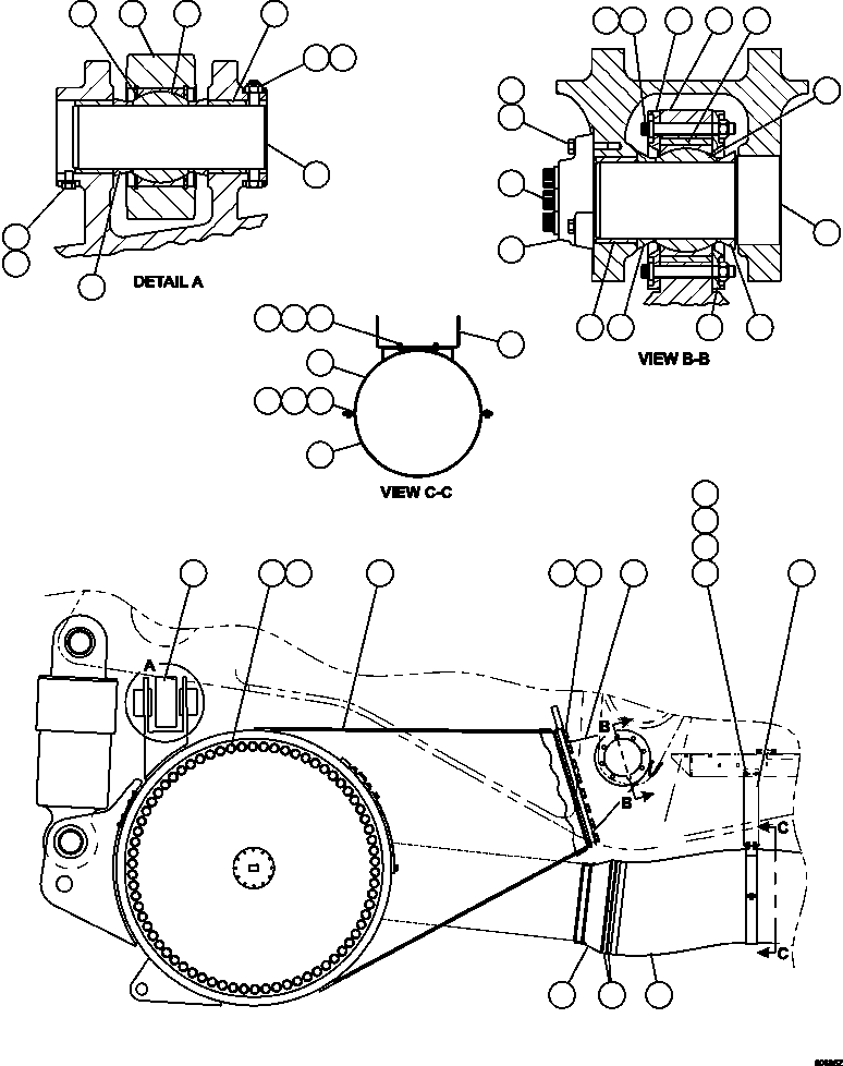 PIVOT EYE EK0819 KOMATSU