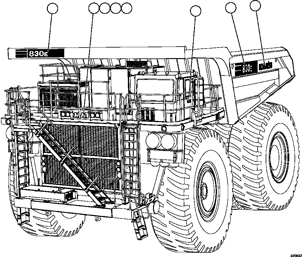 Монтажная пластина EM8176 KOMATSU