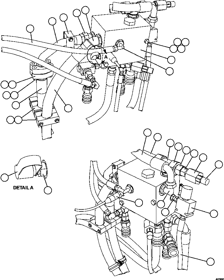 Шланг HA8683 KOMATSU