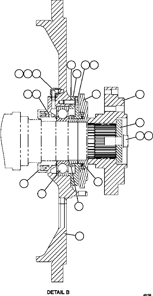Винт с головкой - 1" - 8NC X 2 1/2" XA5773 KOMATSU