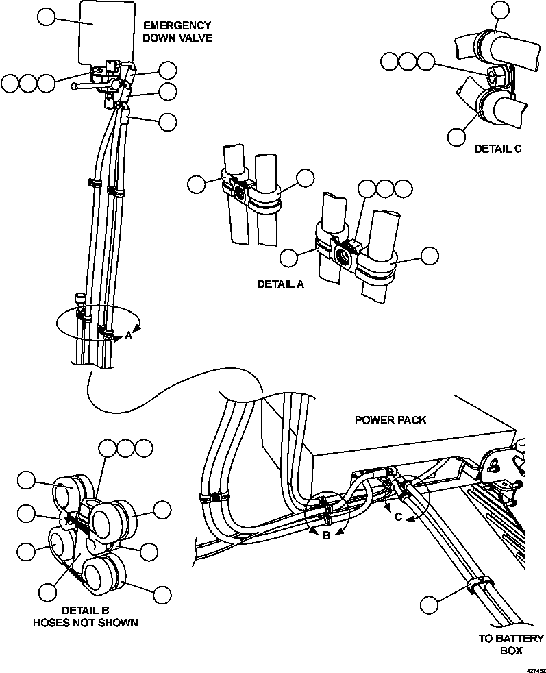 Шланг HA8809 KOMATSU