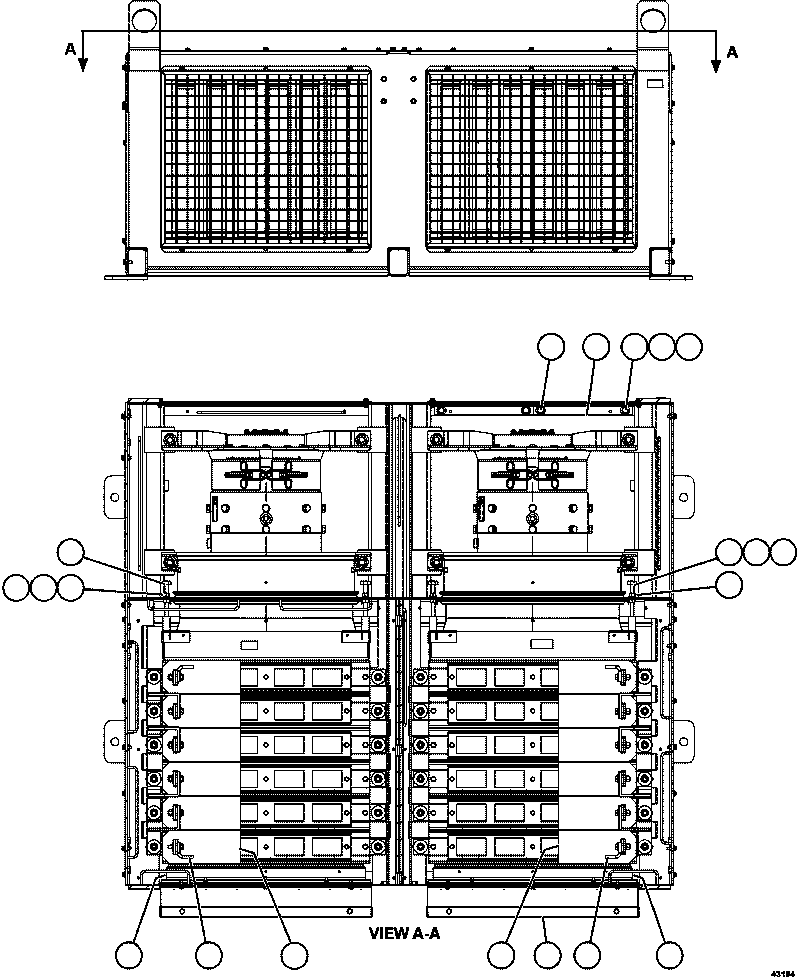 винт с головкой - 1/2" - 13NC X 3" XA5830 KOMATSU