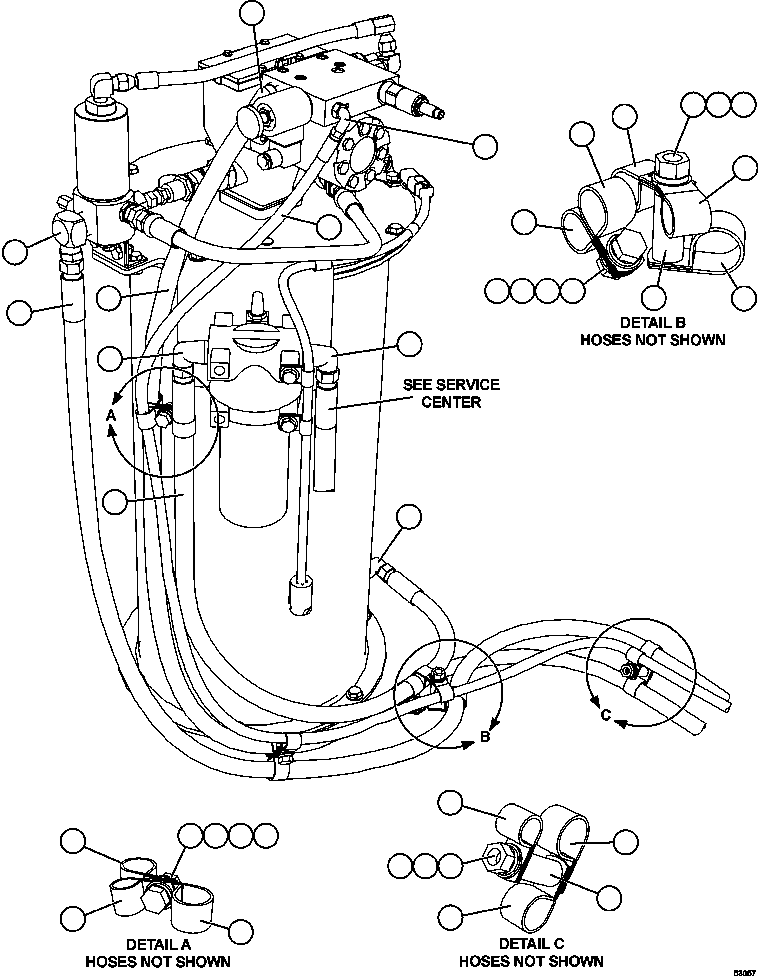 Шланг HA8712 KOMATSU