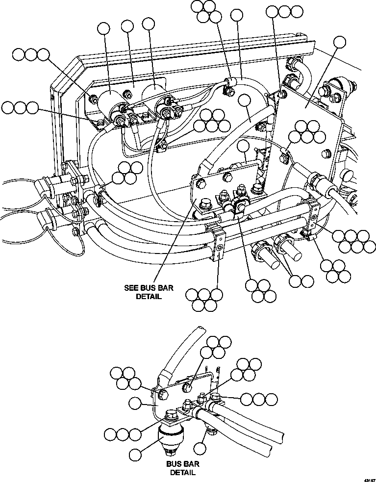 Кабель CH5738 KOMATSU