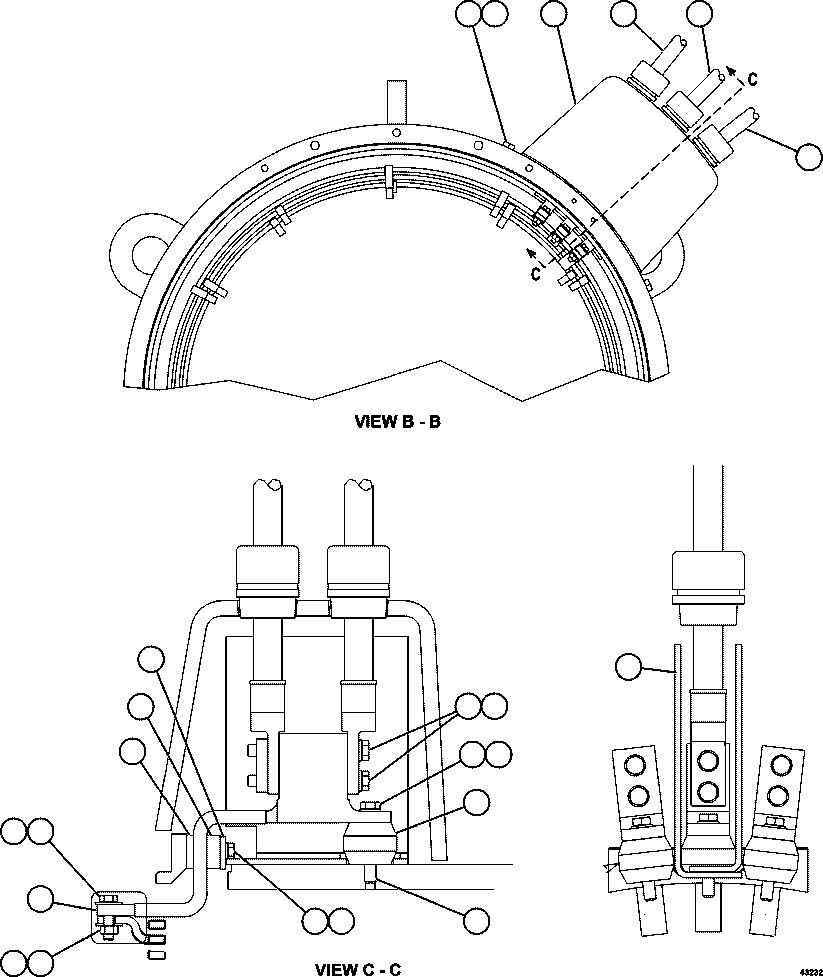Кабель в сборе - T2 XA5879 KOMATSU
