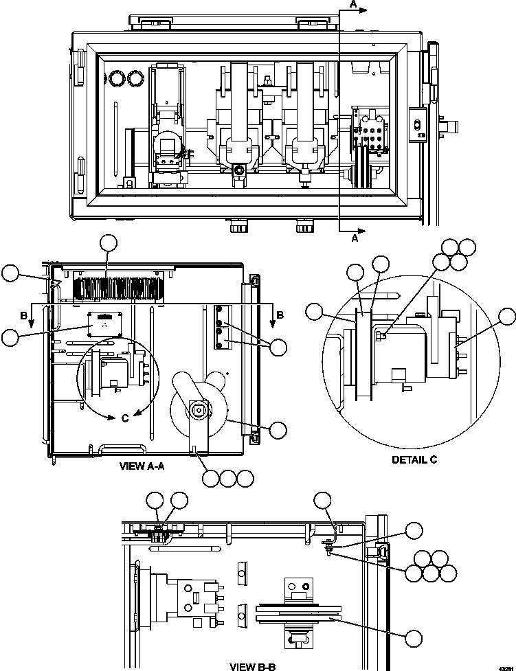 Винт с головкой - 1/4" - 20NC X 1 1/4" XA5274 KOMATSU