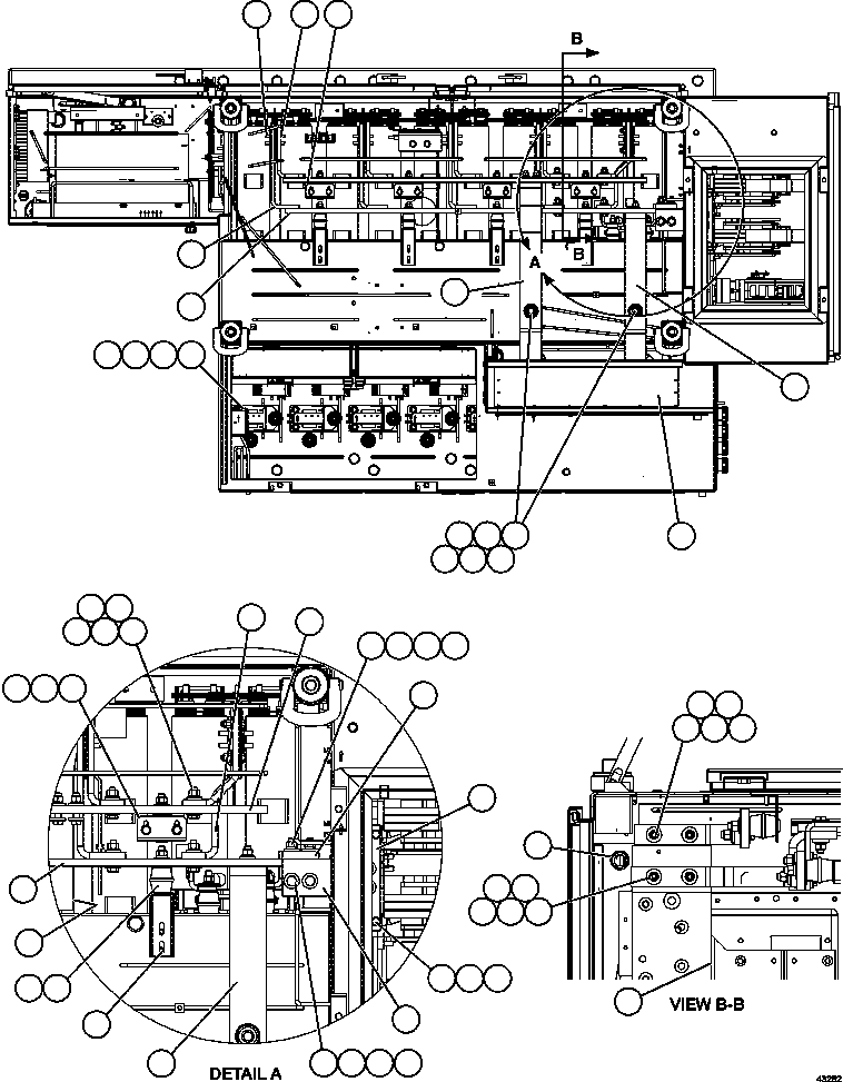 Винт с головкой - 3/8" - 16NC X 2" XA4255 KOMATSU