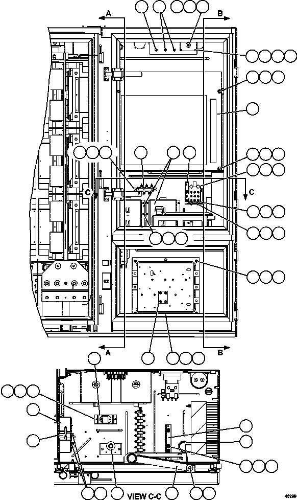 Панель резисторов XA4572 KOMATSU