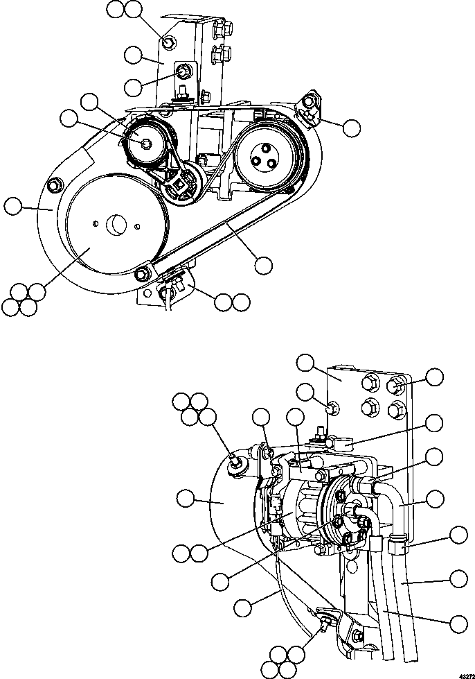 шайба - M10 PC3047 KOMATSU