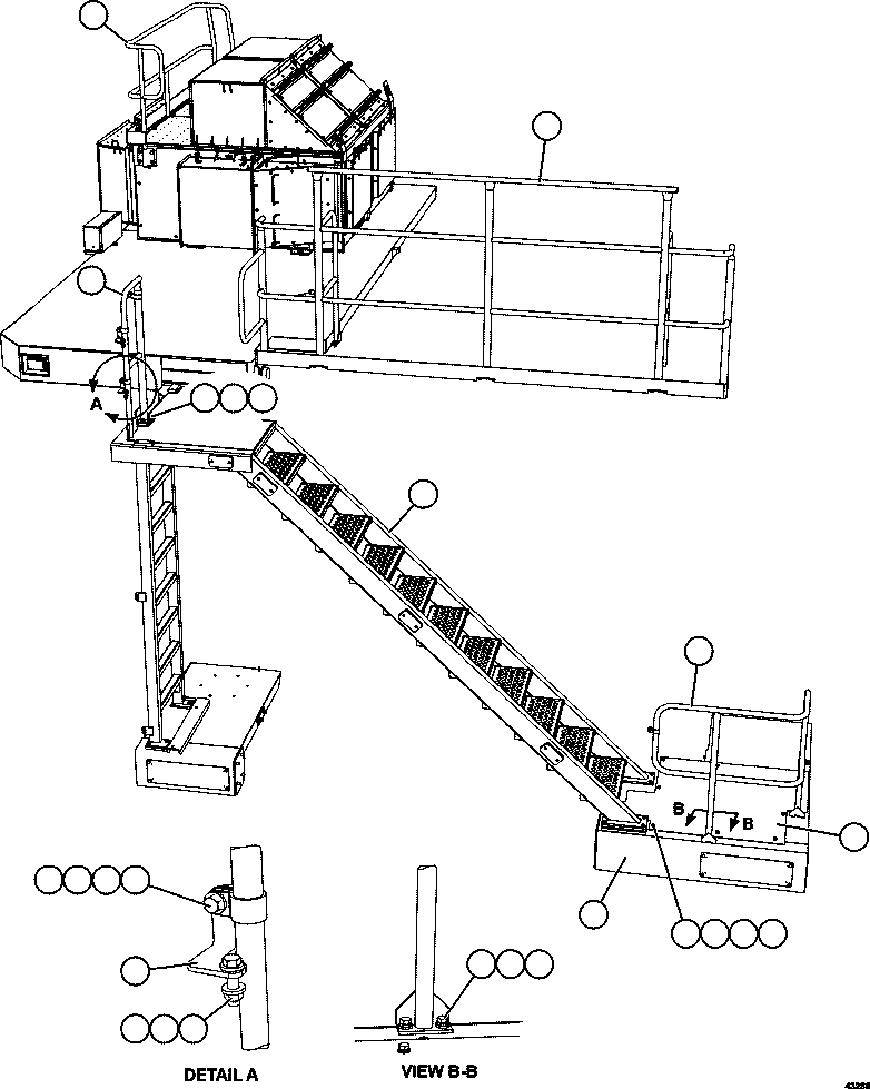 Поручень XC0290 KOMATSU