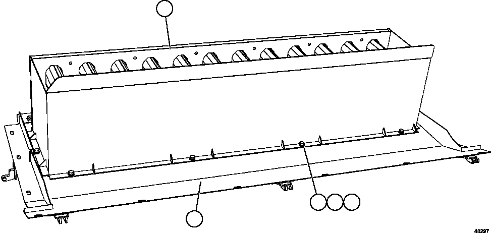 ATTENUATOR, BELLY PAN (SEE INDEX) PC3252 KOMATSU