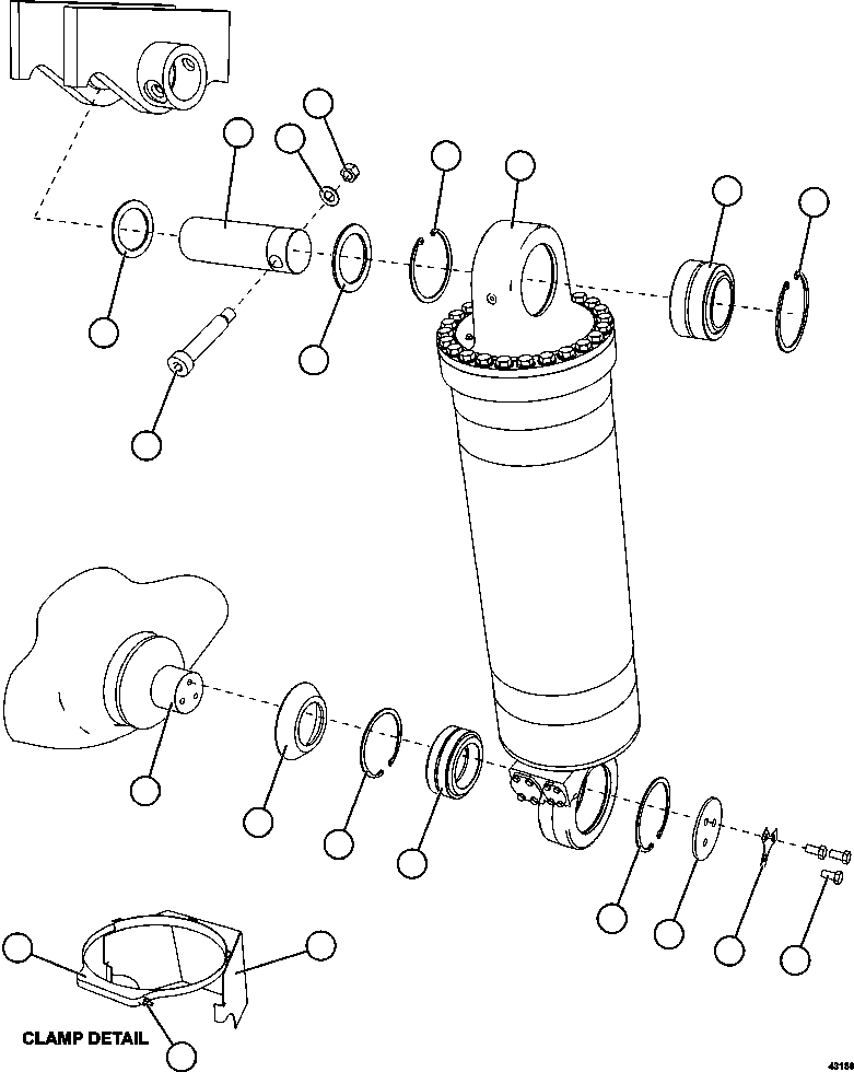 BEARING, HOIST EG4367 KOMATSU