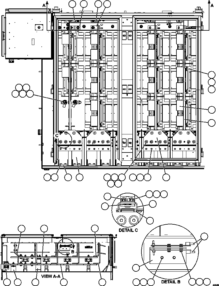 Токопроводящая шина 58B-43-00660 KOMATSU