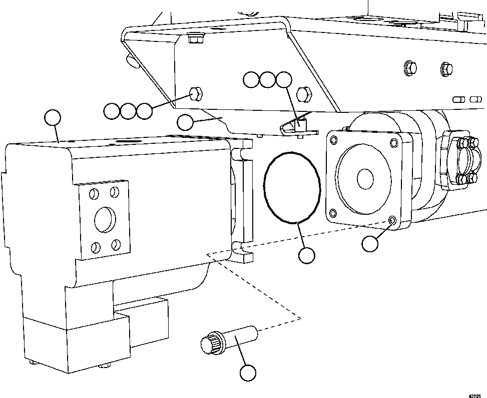 STEERING PUMP & UNLOADER (SEE INDEX) 58B-60-00080 KOMATSU