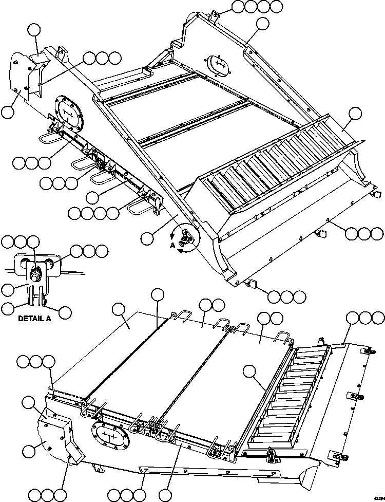 ANGLE, LH 58E-54-00170 KOMATSU