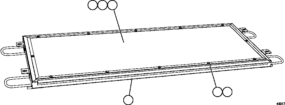 DOOR, REAR 58E-54-00140 KOMATSU