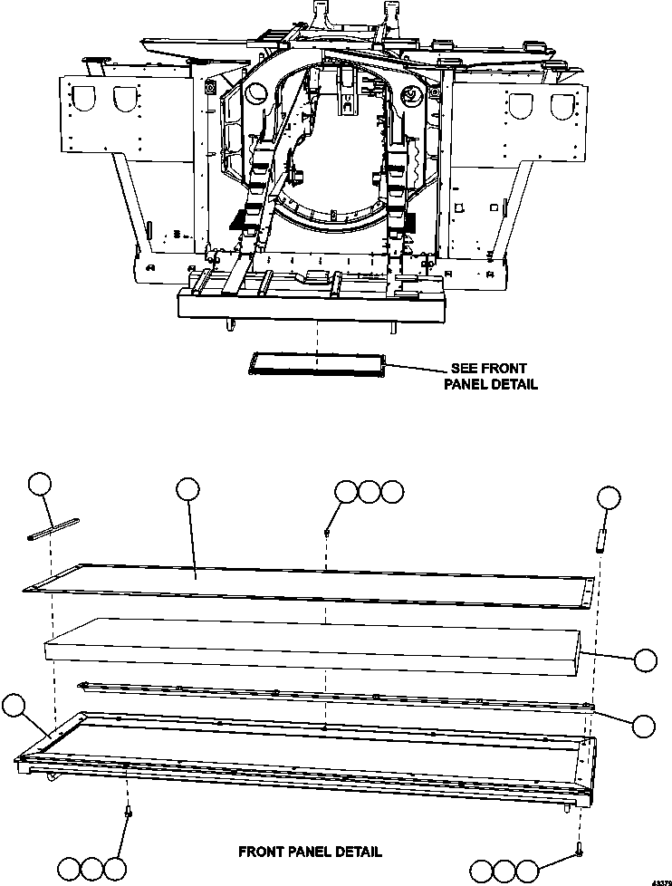 SHEET, PERFORATED XC3051 KOMATSU