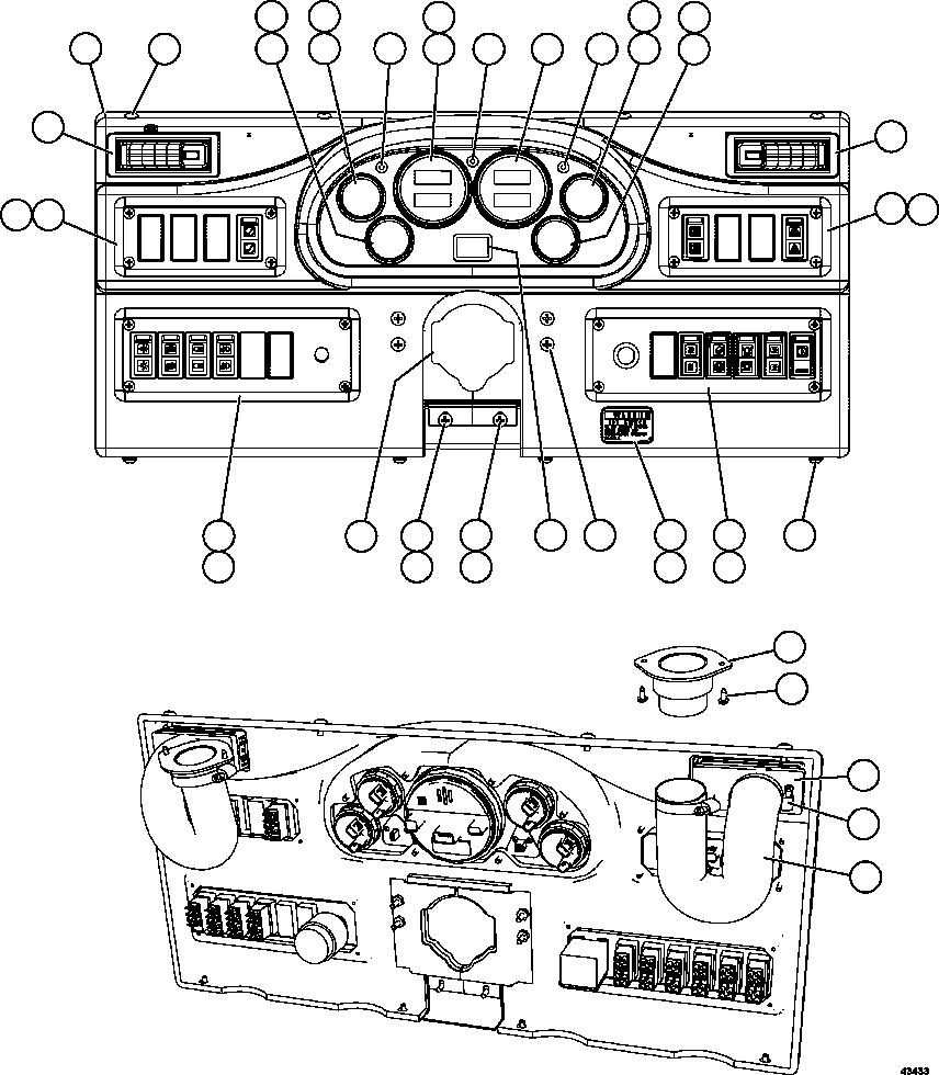 BULB, LED 58E-06-02300 KOMATSU