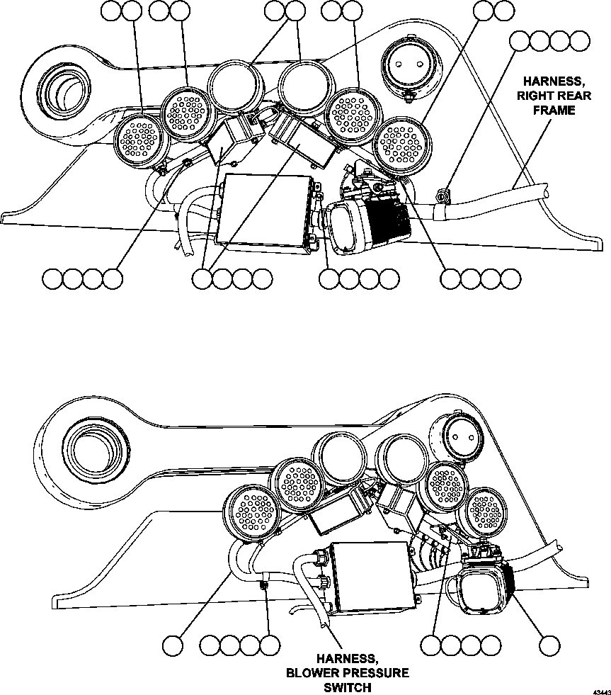 Плоская шайба - M6 MM0495 KOMATSU