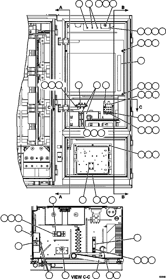 Контргайка - 3/8" - 16NC 58B-43-00280 KOMATSU