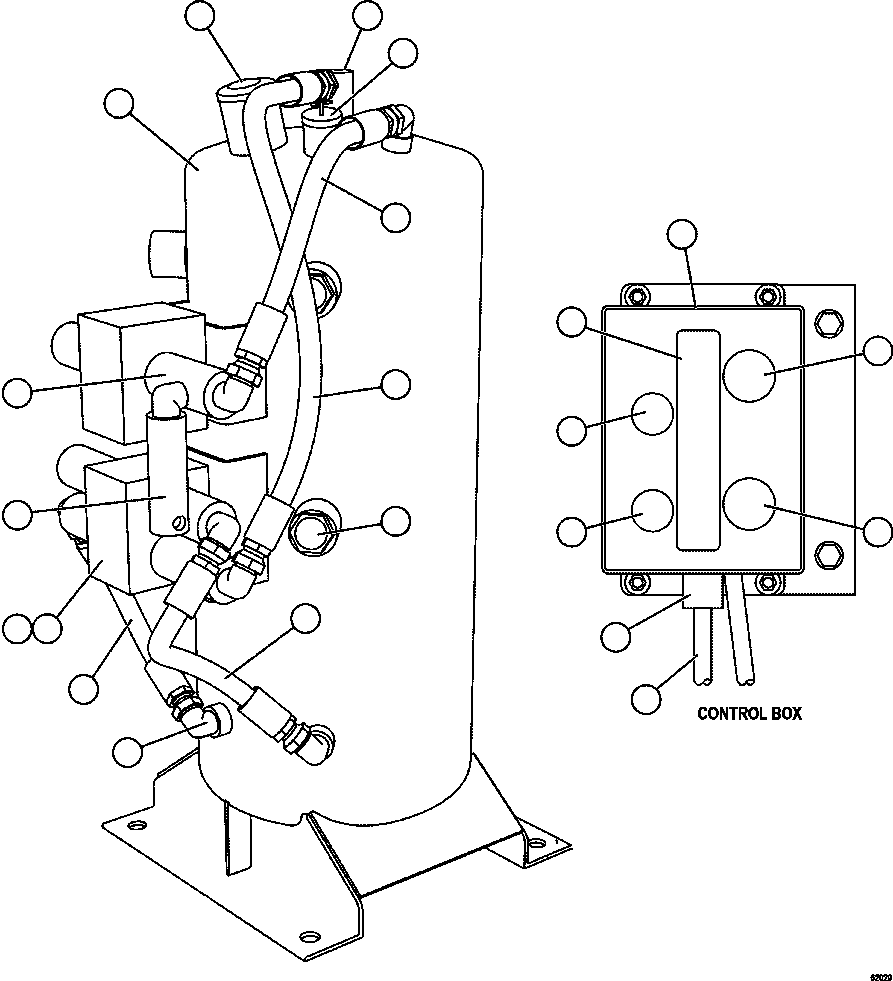 SWITCH, FLOAT W/ADAPTER HEAD XA3893 KOMATSU