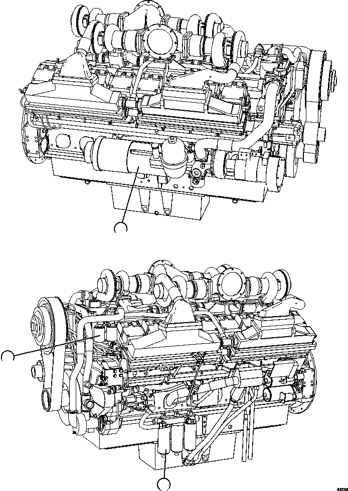 ELEMENT, FUEL FILTER - ON ENGINE 58C-01-00030 KOMATSU