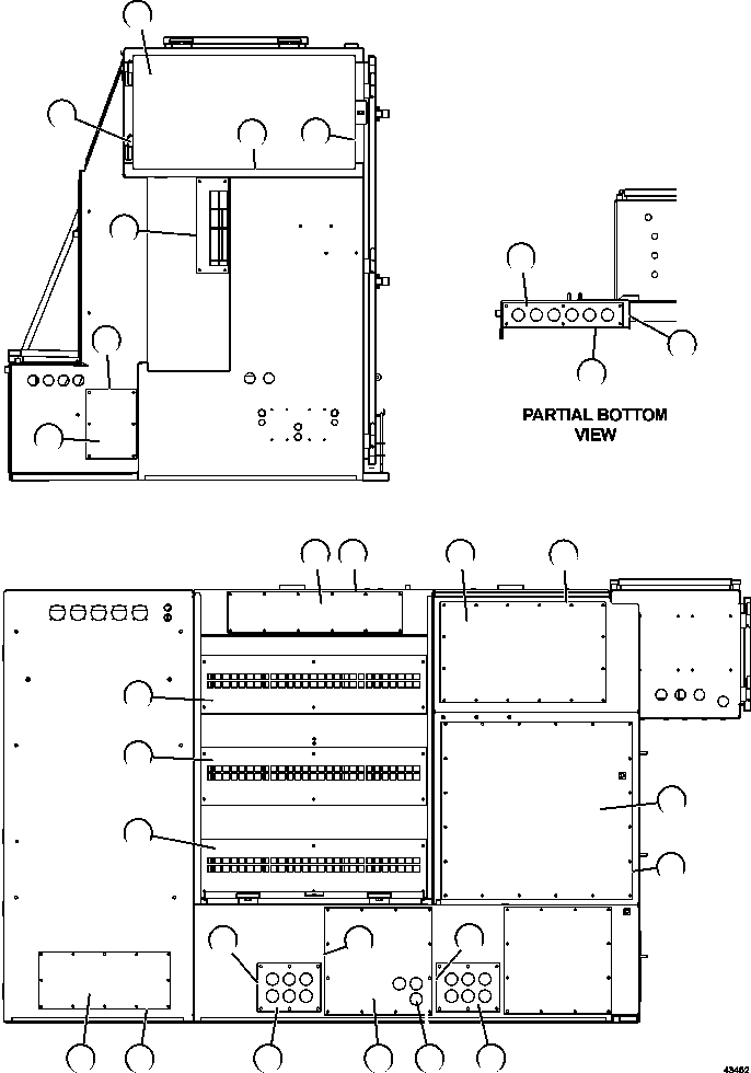 Крышка 58E-43-00133 KOMATSU