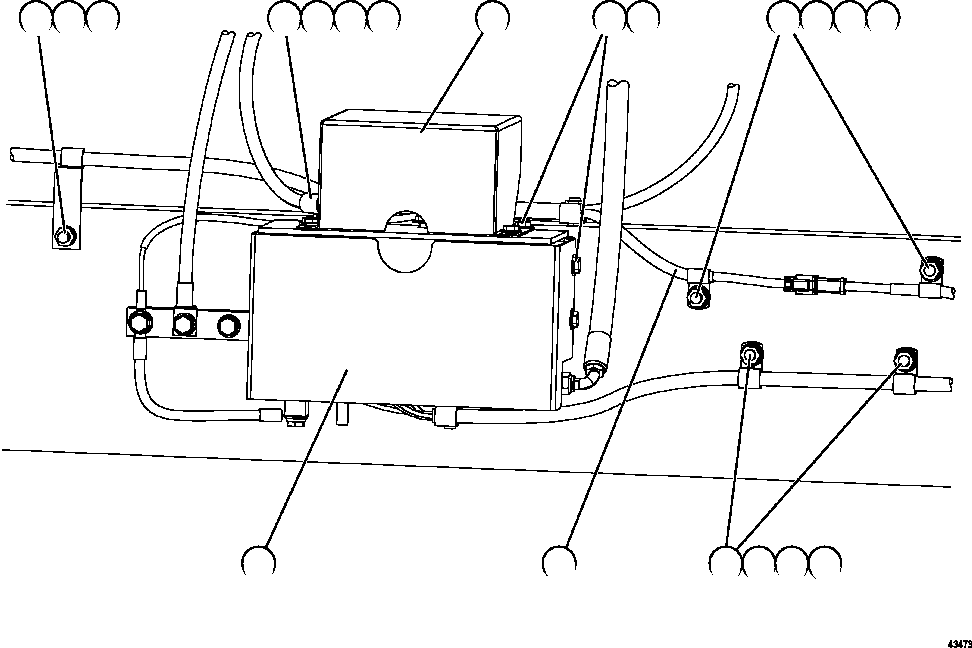 Кронштейн 58E-06-02710 KOMATSU