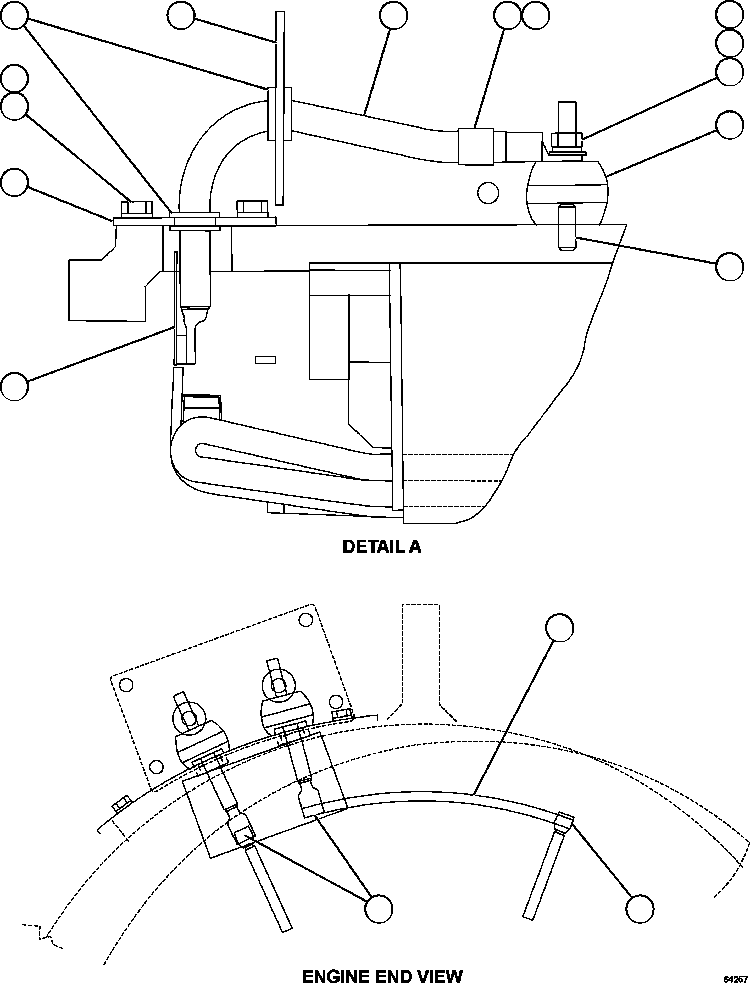 Кабель в сборе 58E-06-03050 KOMATSU