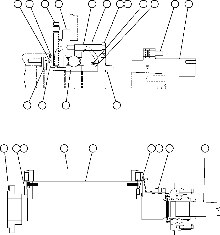PACKING (1)/(2) 58E-06-03080 KOMATSU