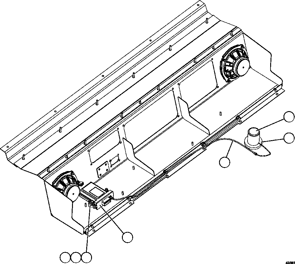 BRIDGE, WIRELESS NETWORK 58F-06-01100 KOMATSU