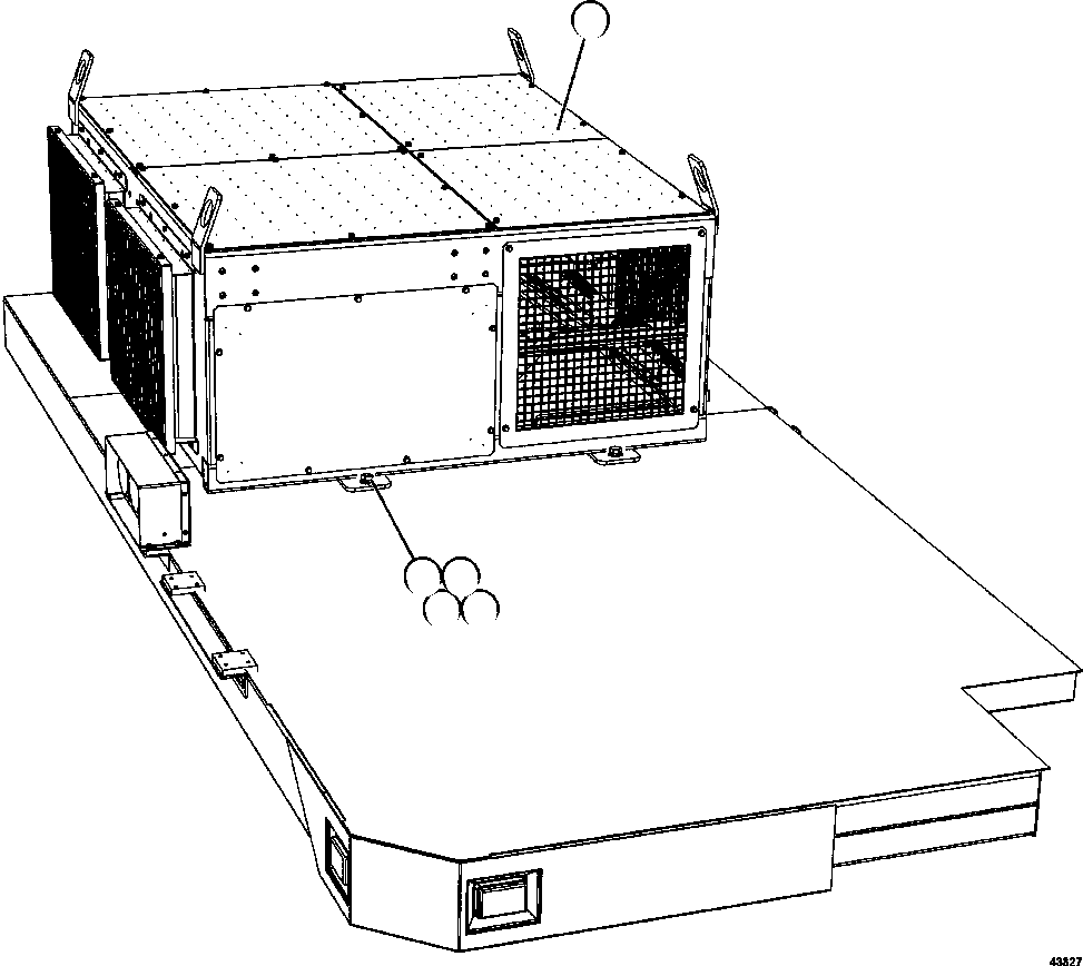 GRID, RETARDING (SEE INDEX) 58E-06-00001 KOMATSU