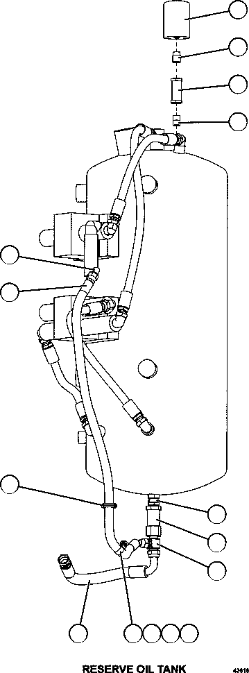 Обратный клапан PB2258 KOMATSU