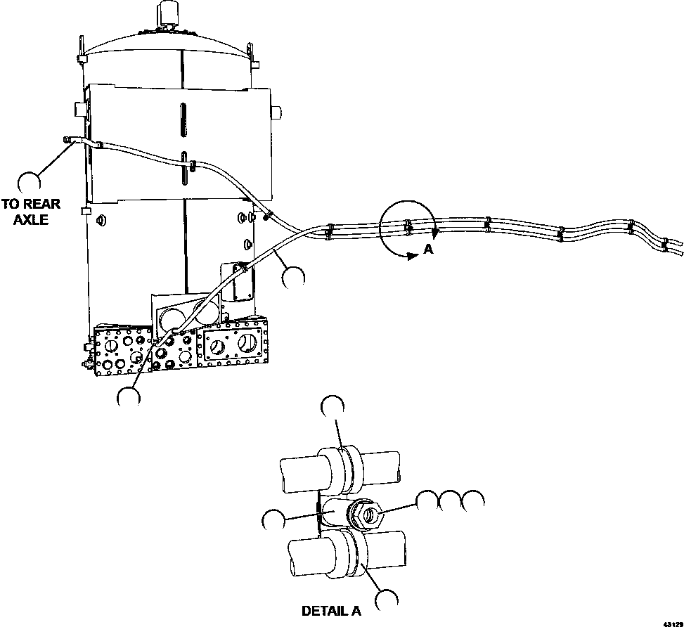 Шланг 58E-61-00300 KOMATSU