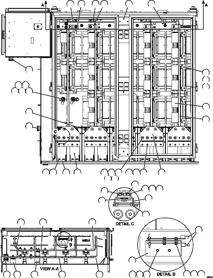 RESISTOR ASSEMBLY XA5285 KOMATSU