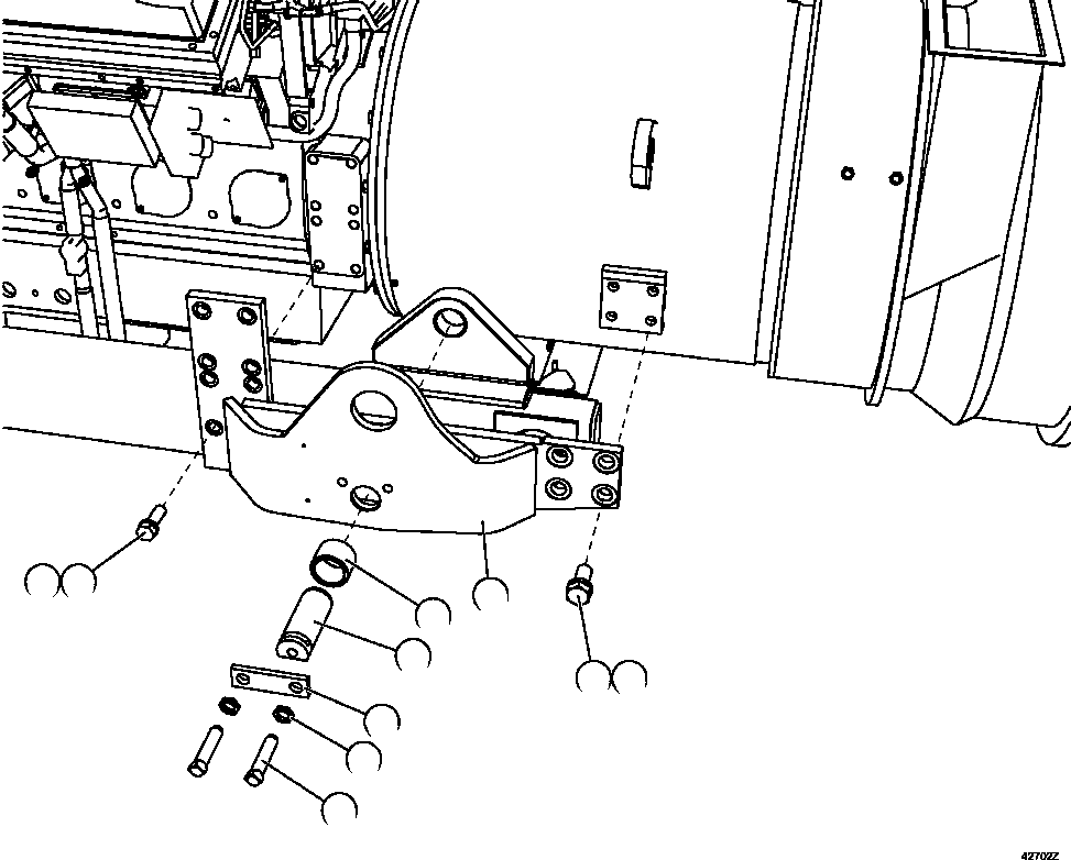Винт с 12-гранной головкой - M20 X 2.50 X 60 58B-09-00000 KOMATSU