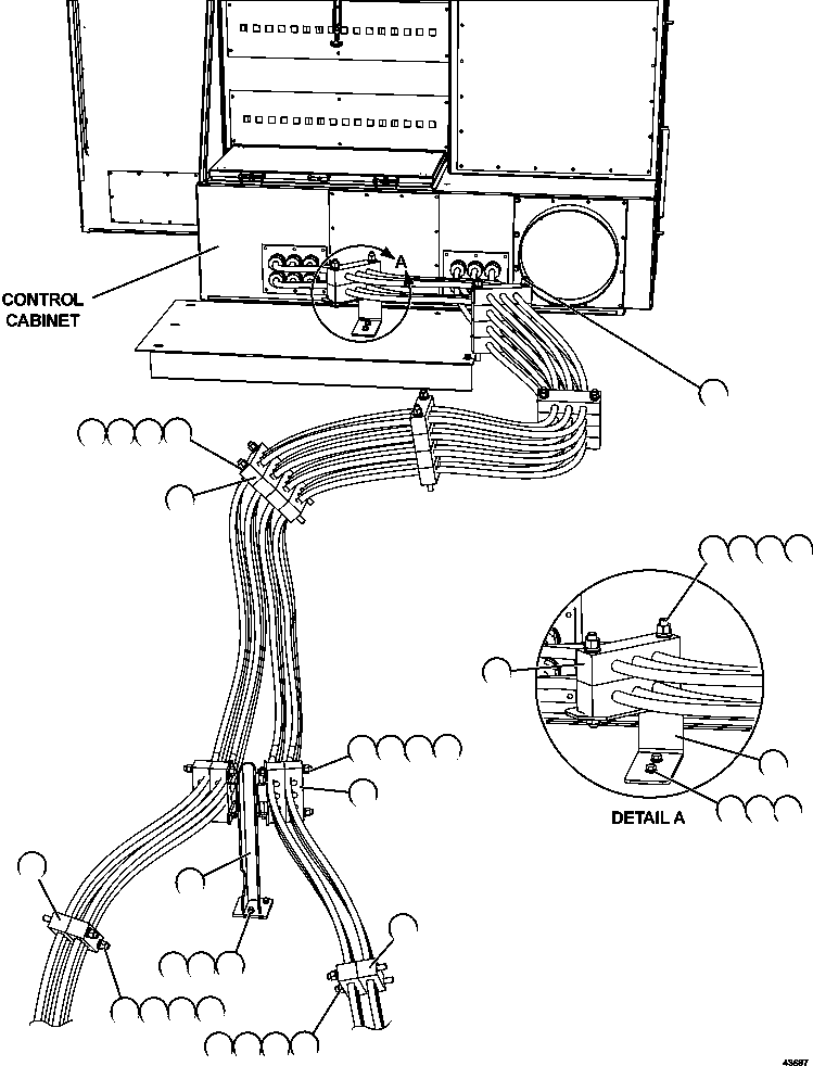 Резьбовая шпилька - M16 X 2.00 X 360 58E-80-01480 KOMATSU