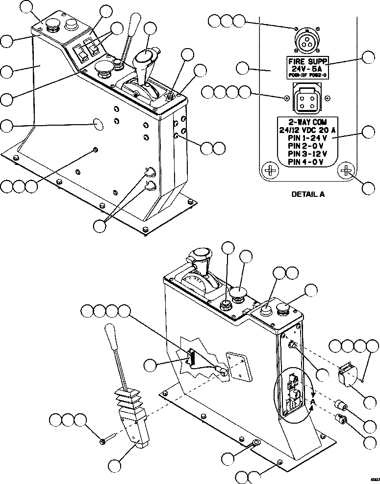 POTENTIOMETER (RETARD SPEED CONTROL) 58E-06-06400 KOMATSU