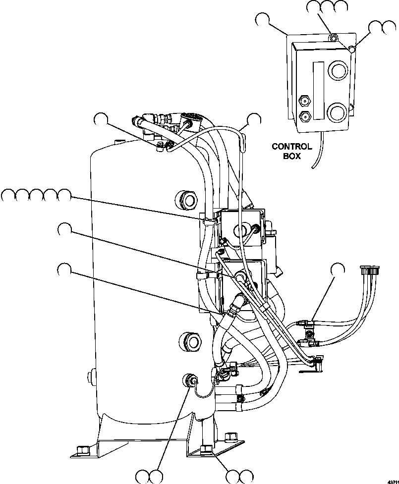 HARNESS, JUMPER 58E-06-40560 KOMATSU